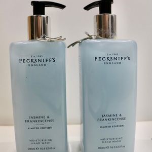 Pecksniffs England Ltd Ed Moisturizing Hand Wash -Jasmine & Frankincense -2@16.9